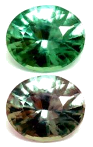 0.26 carat GREEN Oval Alexandrite (1)