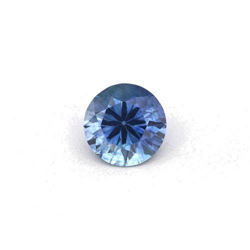 0.41 carat BLUE Round Safyras (1)