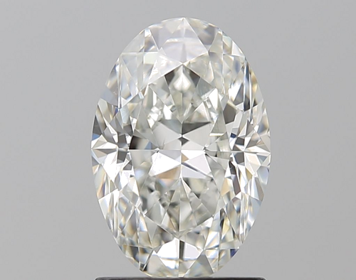 1.51 carat H-VS2 Natūralus Oval Deimantas (1)