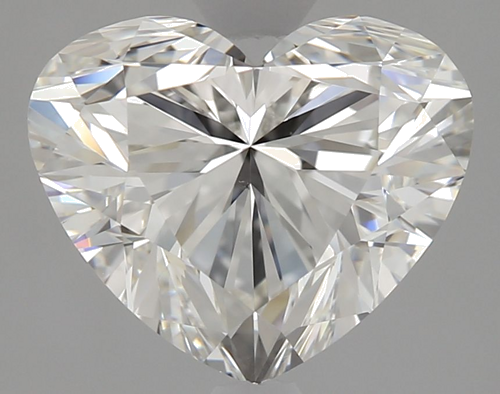 2.8 carat H-VS2 Natūralus Heart Deimantas (1)