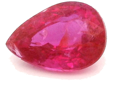 0.53 carat RED Pear Rubinas (1)