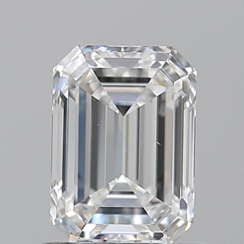 1.03 carat F-VS2 Natūralus Emerald Deimantas (1)