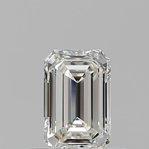 0.51 carat I-VVS2 Natūralus Emerald Deimantas (1)
