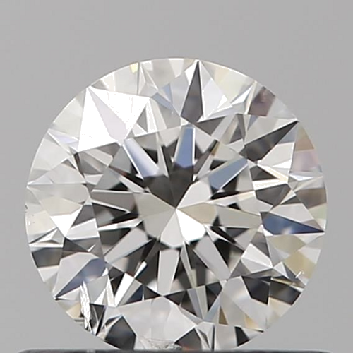 0.53 carat G-SI2 Excellent cut Natūralus Round Deimantas (1)
