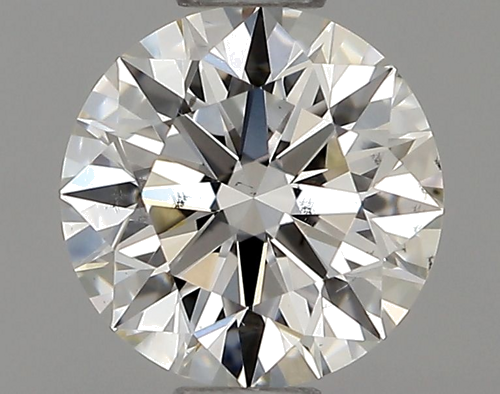 0.61 carat I-SI1 Excellent cut Natūralus Round Deimantas (1)