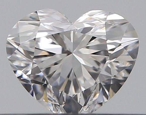 0.3 carat D-VVS2 Natūralus Heart Deimantas (1)