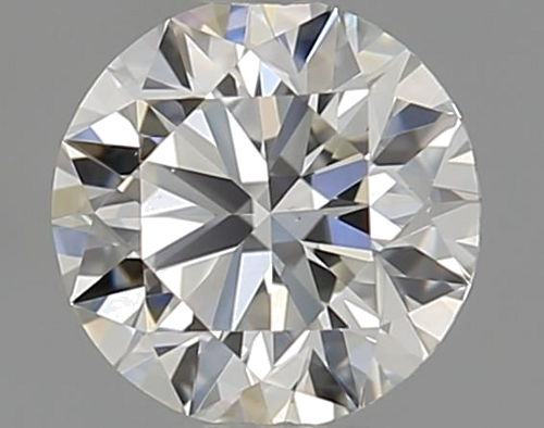 0.32 carat I-VS2 Excellent cut Natūralus Round Deimantas (1)