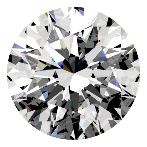0.3 carat J-VS1 Excellent cut Natūralus Round Deimantas (1)