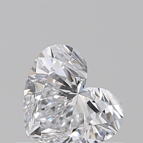 0.5 carat D-VS1 Natūralus Heart Deimantas (1)