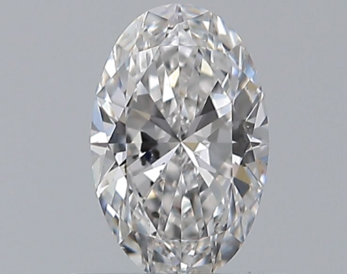 0.5 carat D-SI1 Natūralus Oval Deimantas (1)
