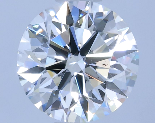 0.61 carat E-SI1 Excellent cut Natūralus Round Deimantas (1)