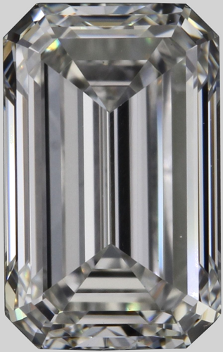 0.7 carat H-VVS1 Natūralus Emerald Deimantas (1)