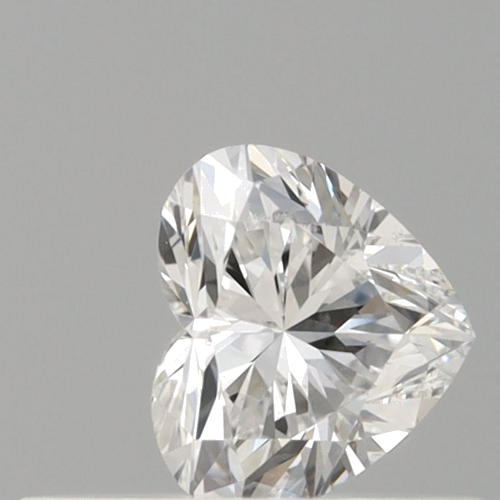 0.3 carat E-VVS1 Natūralus Heart Deimantas (1)