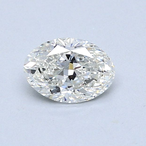 0.6 carat H-VS2 Natūralus Oval Deimantas (1)