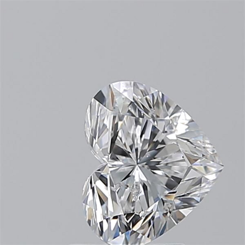 1.51 carat D-SI2 Natūralus Heart Deimantas (1)