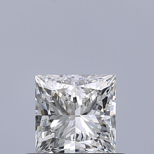 0.62 carat I-VVS1 Natūralus Princess Deimantas (1)