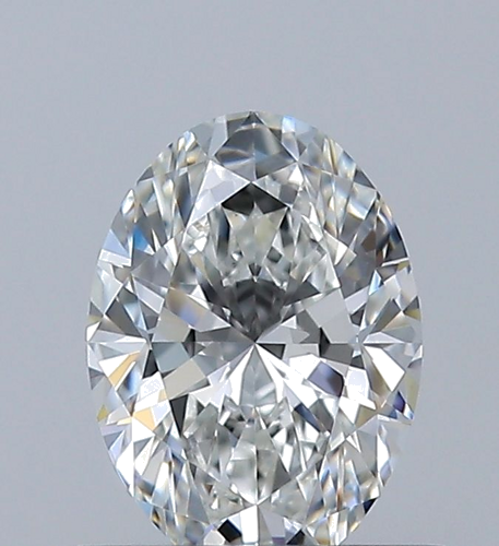 0.6 carat G-VS1 Natūralus Oval Deimantas (1)