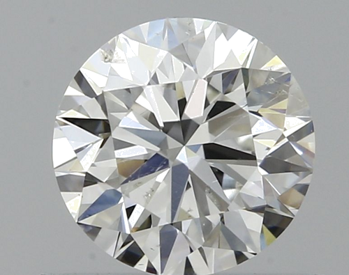 0.56 carat G-SI2 Excellent cut Natūralus Round Deimantas (1)