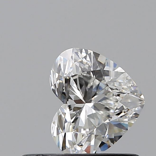 0.5 carat F-VS1 Natūralus Heart Deimantas (1)