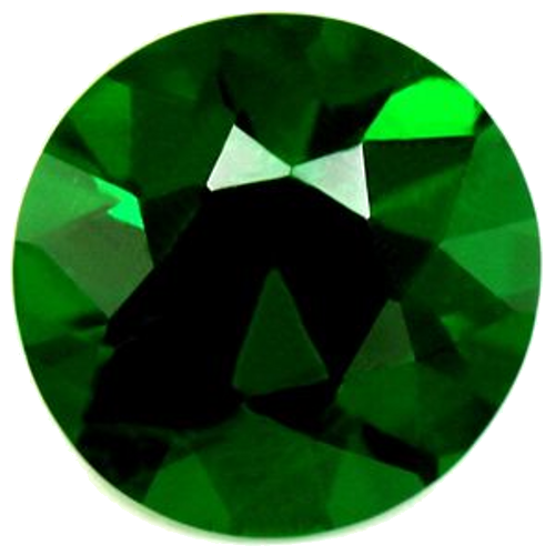 1.37 carat GREEN Round Garnet (1)