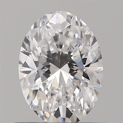 0.5 carat D-VS1 Natūralus Oval Deimantas (1)