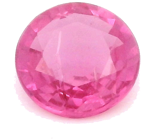 0.55 carat PINK Round Rubinas (1)