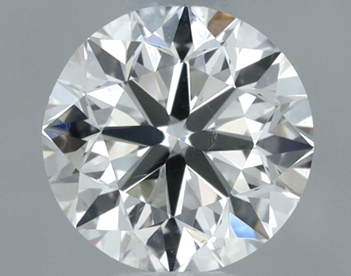 0.5 carat I-SI1 Very Good cut Natūralus Round Deimantas (1)