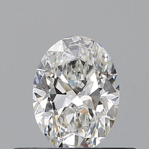 0.33 carat G-VVS2 Natūralus Oval Deimantas (1)