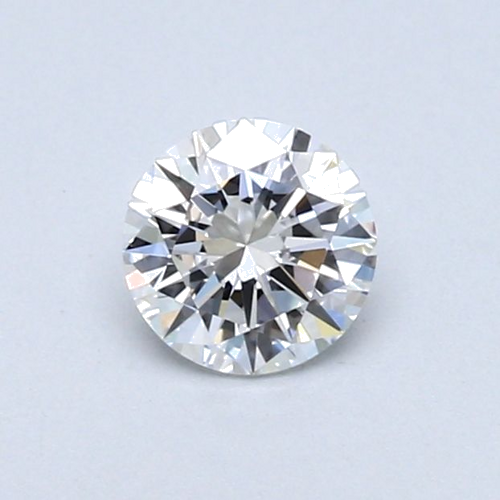 0.44 carat D-VVS2 Very Good cut Natūralus Round Deimantas (1)