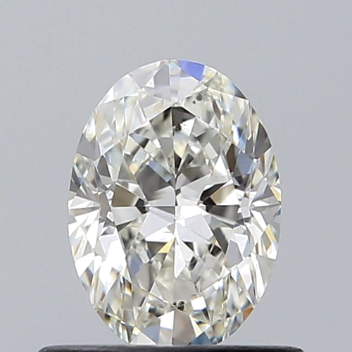 0.6 carat I-VS2 Natūralus Oval Deimantas (1)