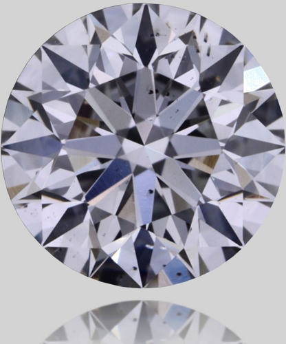 0.45 carat G-SI2 Excellent cut Natūralus Round Deimantas (1)