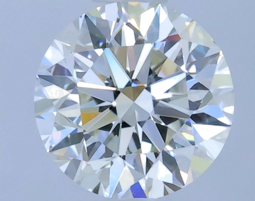 0.5 carat J-VVS2 Very Good cut Natūralus Round Deimantas (1)