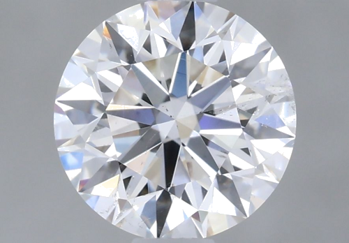 0.91 carat E-SI1 Excellent cut Natūralus Round Deimantas (1)