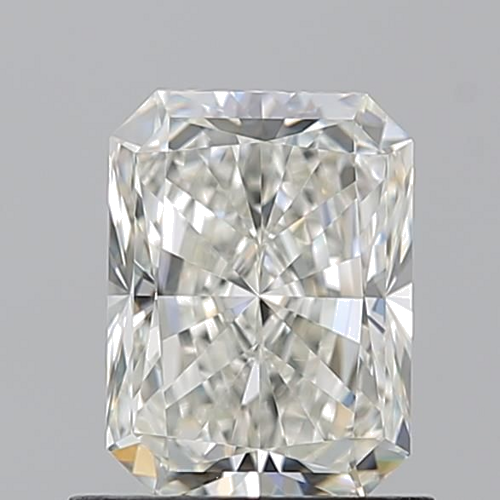 1.01 carat I-VVS2 Natūralus Radiant Deimantas (1)