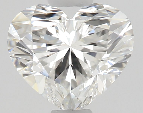 0.5 carat F-VVS1 Natūralus Heart Deimantas (1)
