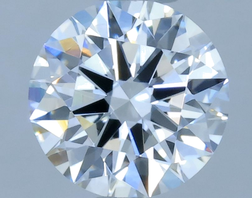 0.53 carat F-VVS2 Excellent cut Natūralus Round Deimantas (1)