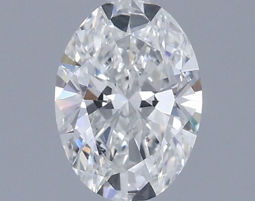 0.44 carat F-SI1 Natūralus Oval Deimantas (1)
