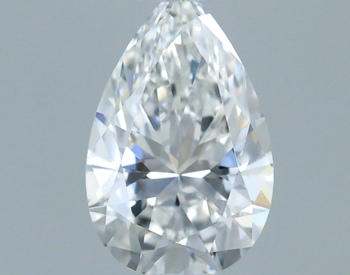 0.3 carat E-VVS2 Natūralus Pear Deimantas (1)