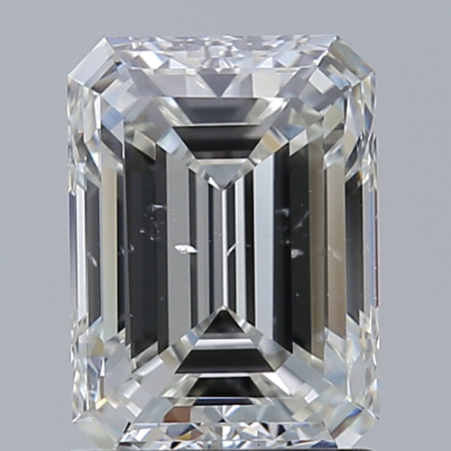 1.5 carat G-SI1 Natūralus Emerald Deimantas (1)