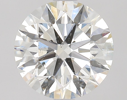 1.71 carat I-SI2 Excellent cut Natūralus Round Deimantas (1)