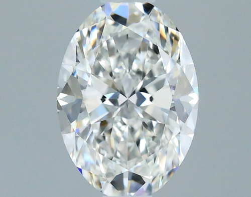0.51 carat F-VVS2 Natūralus Oval Deimantas (1)