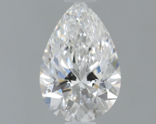0.37 carat F-VVS2 Natūralus Pear Deimantas (1)
