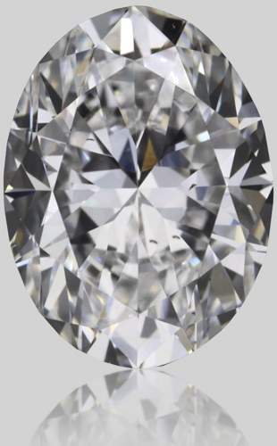 0.7 carat D-VS2 Natūralus Oval Deimantas (1)