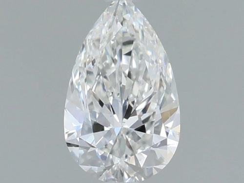 0.51 carat F-VS2 Natūralus Pear Deimantas (1)