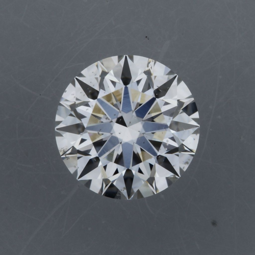 0.52 carat E-SI1 Excellent cut Natūralus Round Deimantas (1)