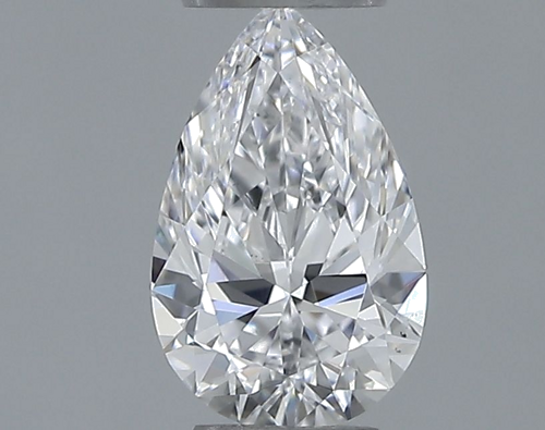 0.52 carat D-VS1 Natūralus Pear Deimantas (1)