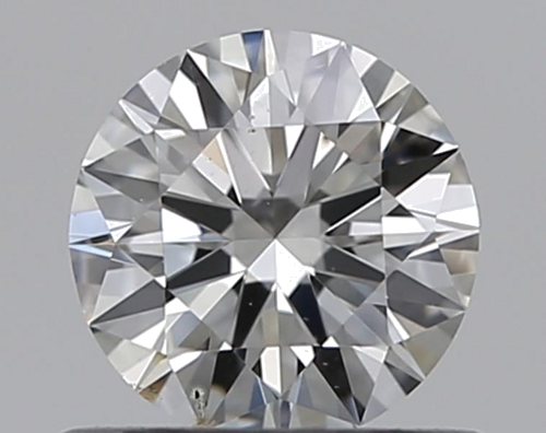0.5 carat G-SI2 Excellent cut Natūralus Round Deimantas (1)