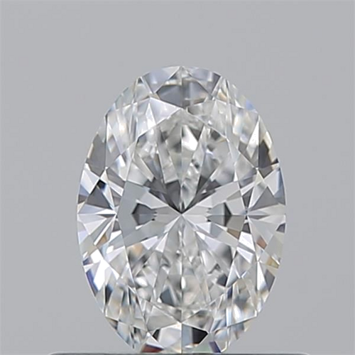 0.55 carat F-VVS2 Natūralus Oval Deimantas (1)