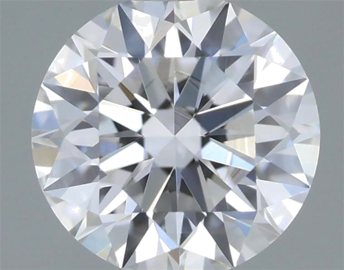 0.54 carat D-VVS2 Excellent cut Natūralus Round Deimantas (1)