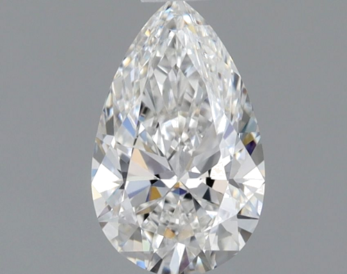 0.5 carat E-VS1 Natūralus Pear Deimantas (1)